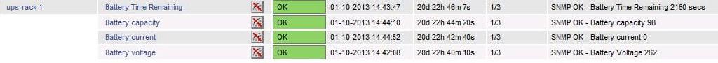 Check HP UPS system status via Nagios