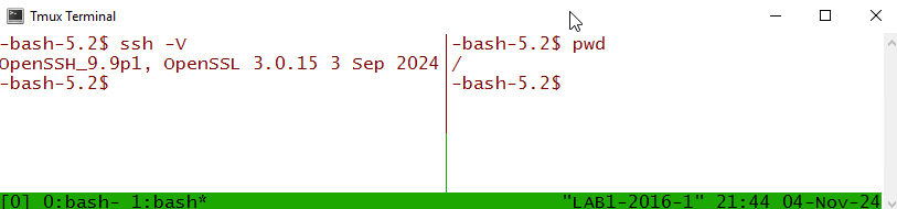 itmux - Tmux for Windows