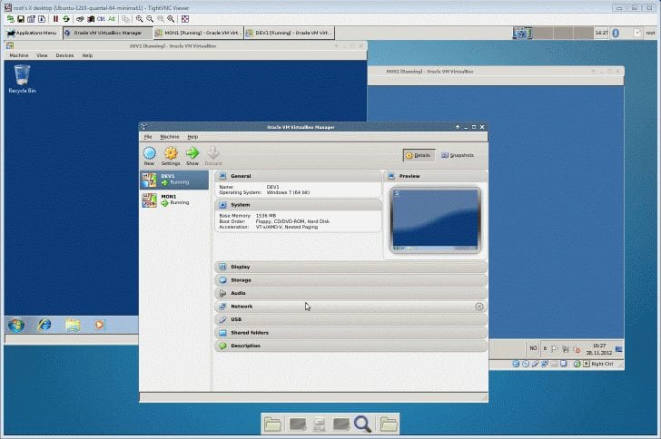 Turning Ubuntu 12.10 minimal into a VirtualBox 4.2 host with a lightweight and secure GUI
