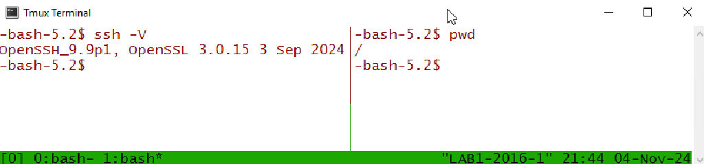 itmux - Tmux for Windows
